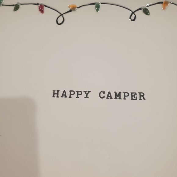 Happy Camper Holiday Serving Tray-NWT - Picture 4 of 5